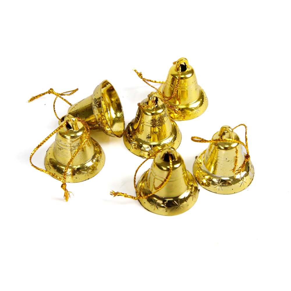 Bulk Jingle Bells Factory - Golden Christmas Ornaments