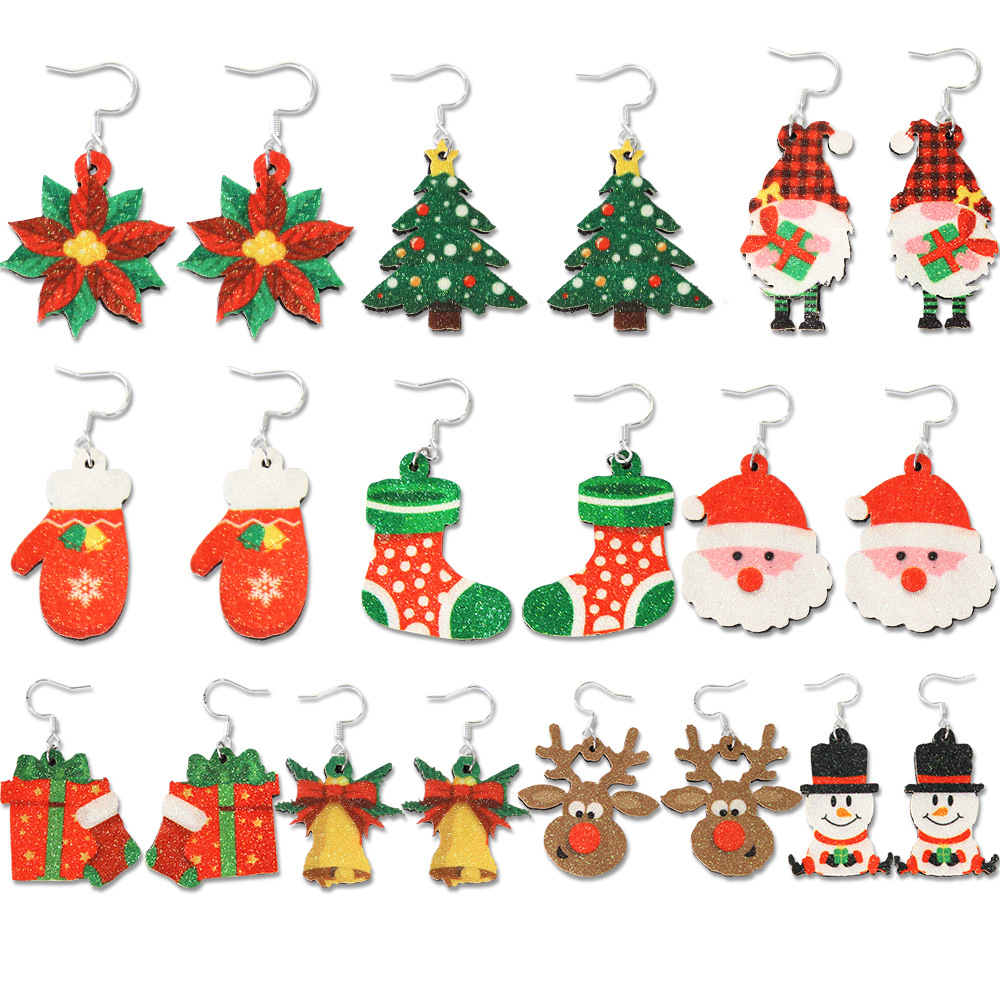 Wholesale Earrings Supplier - Festive Christmas Earrings Wholesale Collection