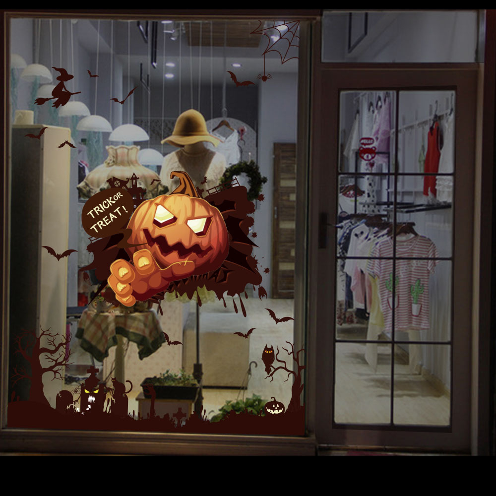Custom Static Cling Decals - Premium Halloween Window Decals for Festive Displays - Image 2