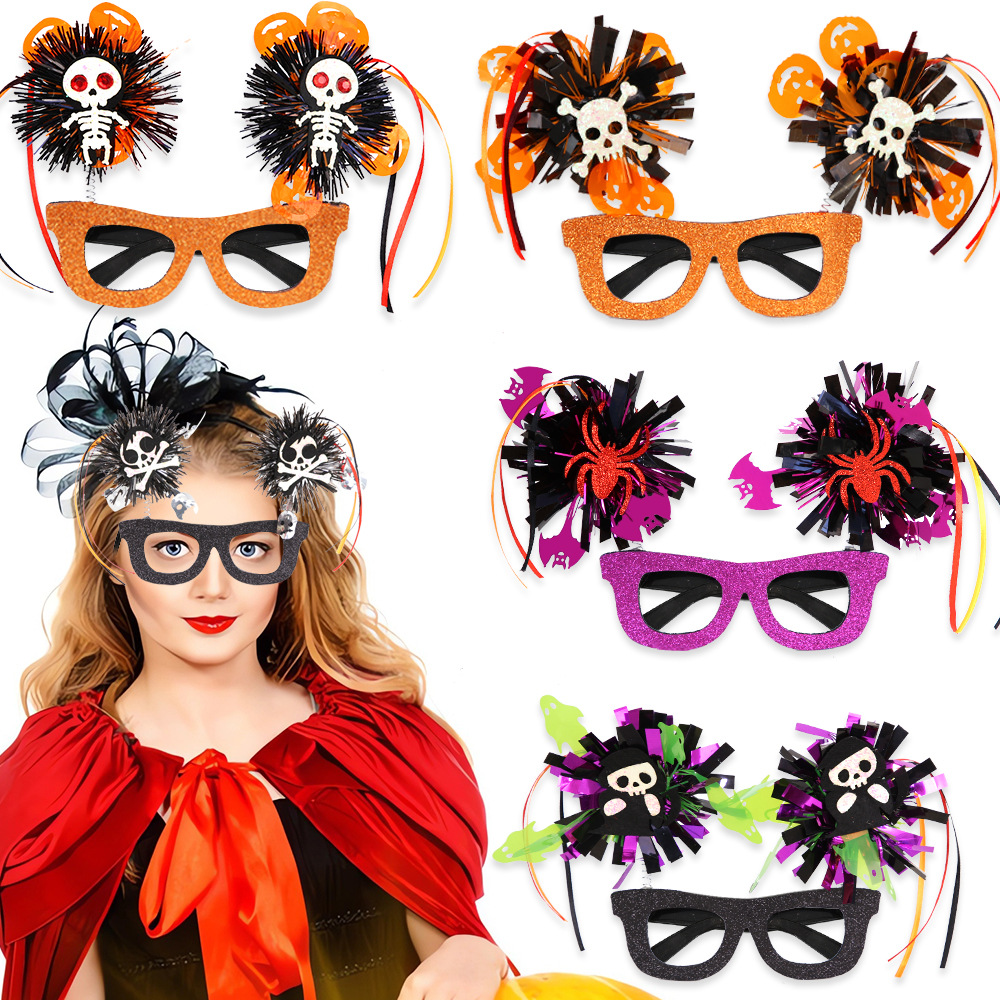 Party Glasses Manufacturer - Festive Halloween Fringe Glasses with Custom Options