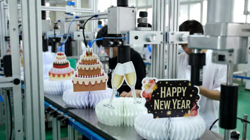 12-Piece New Year Honeycomb Centerpieces for Wholesale