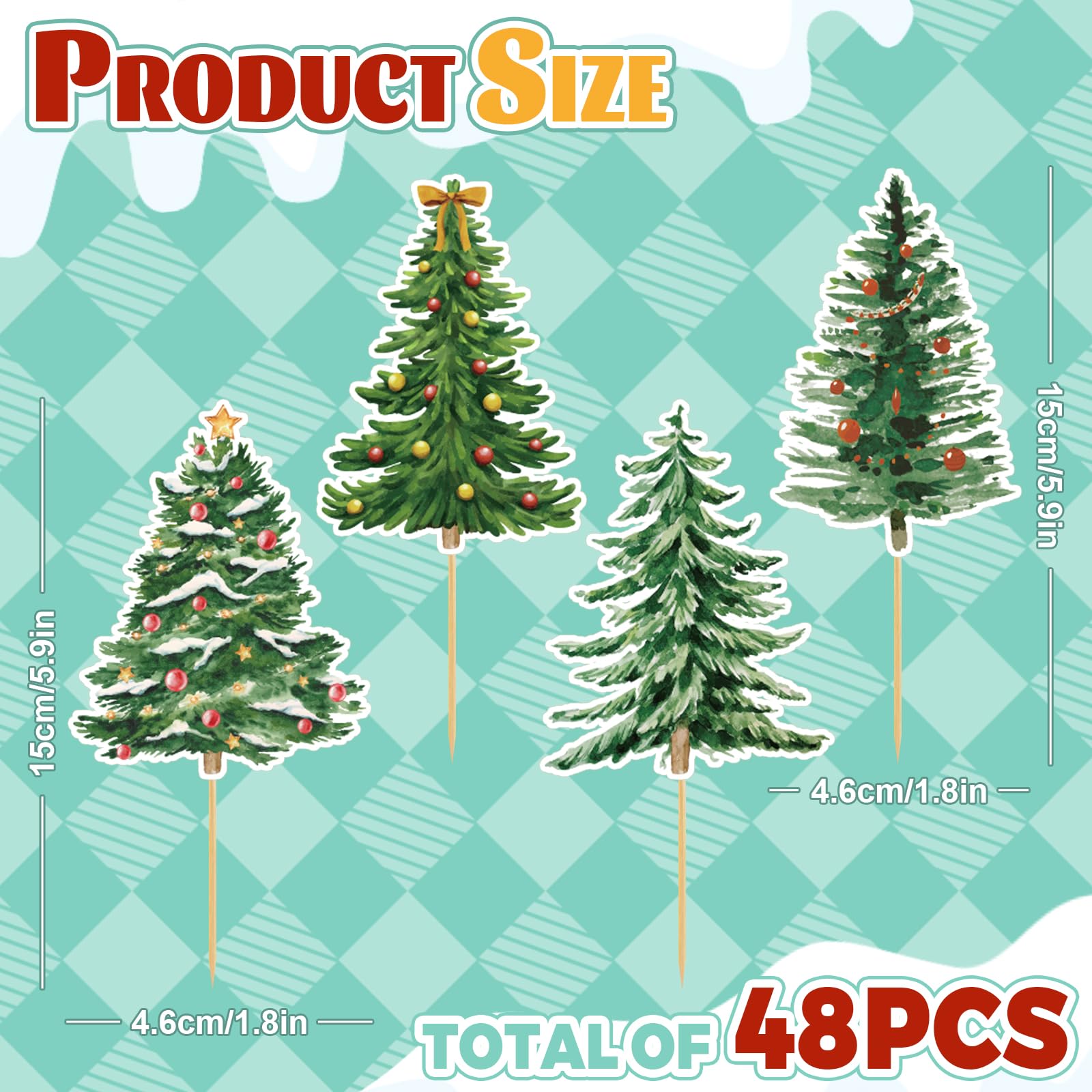 Cake Toppers Xmas