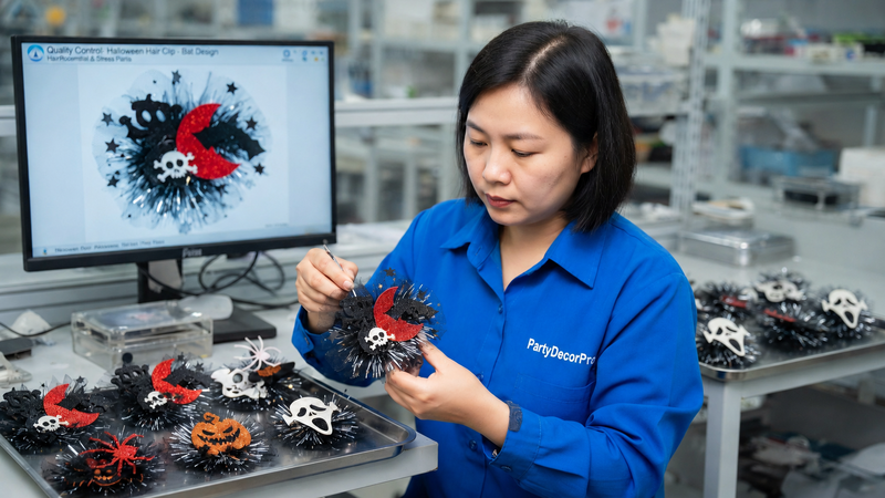 custom hair clips Manufacturing Process 
