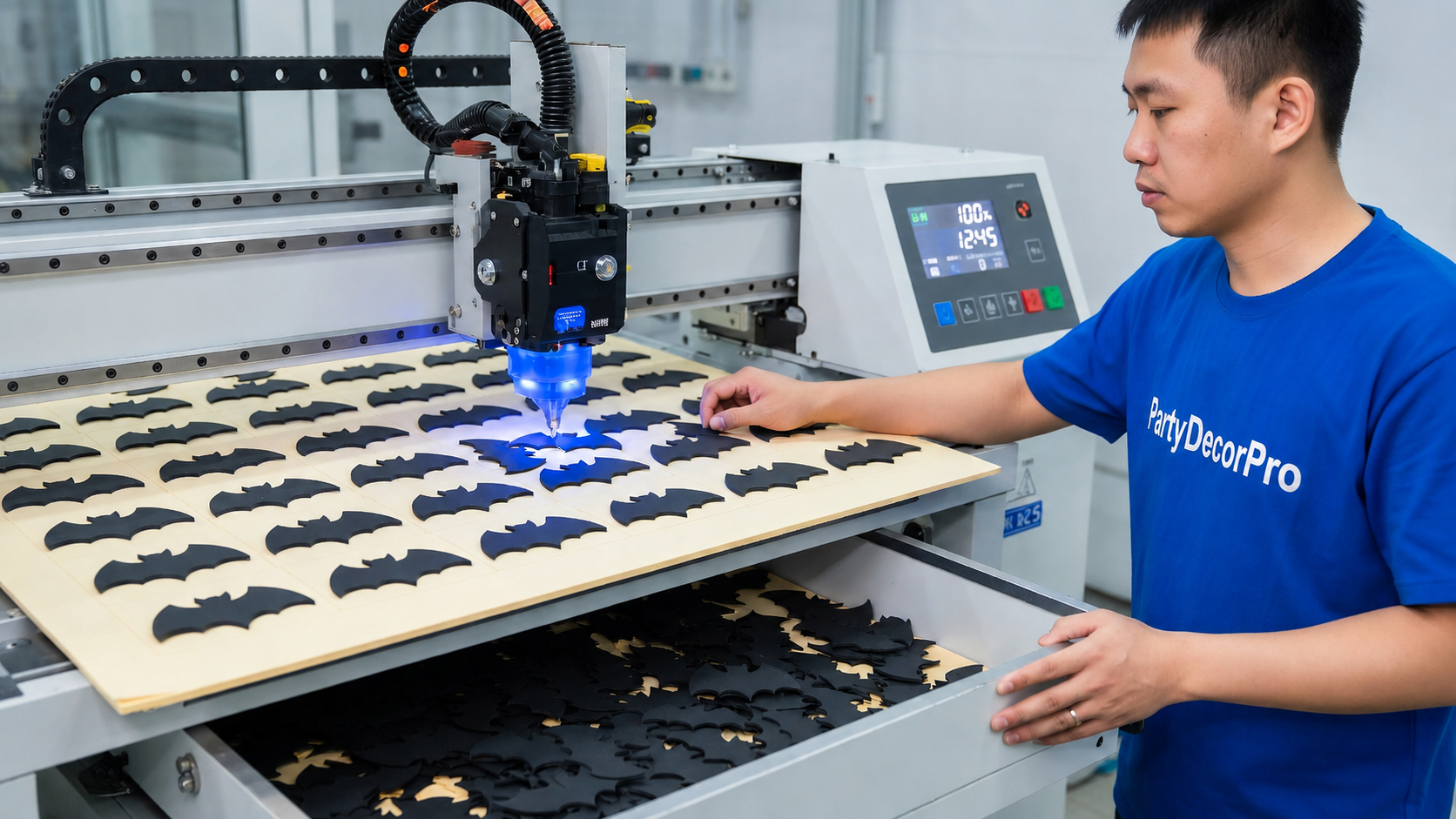 bulk confetti Manufacturing Process