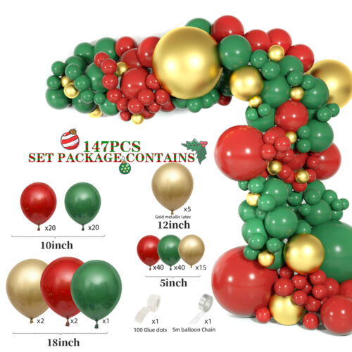 Christmas Balloon Arch