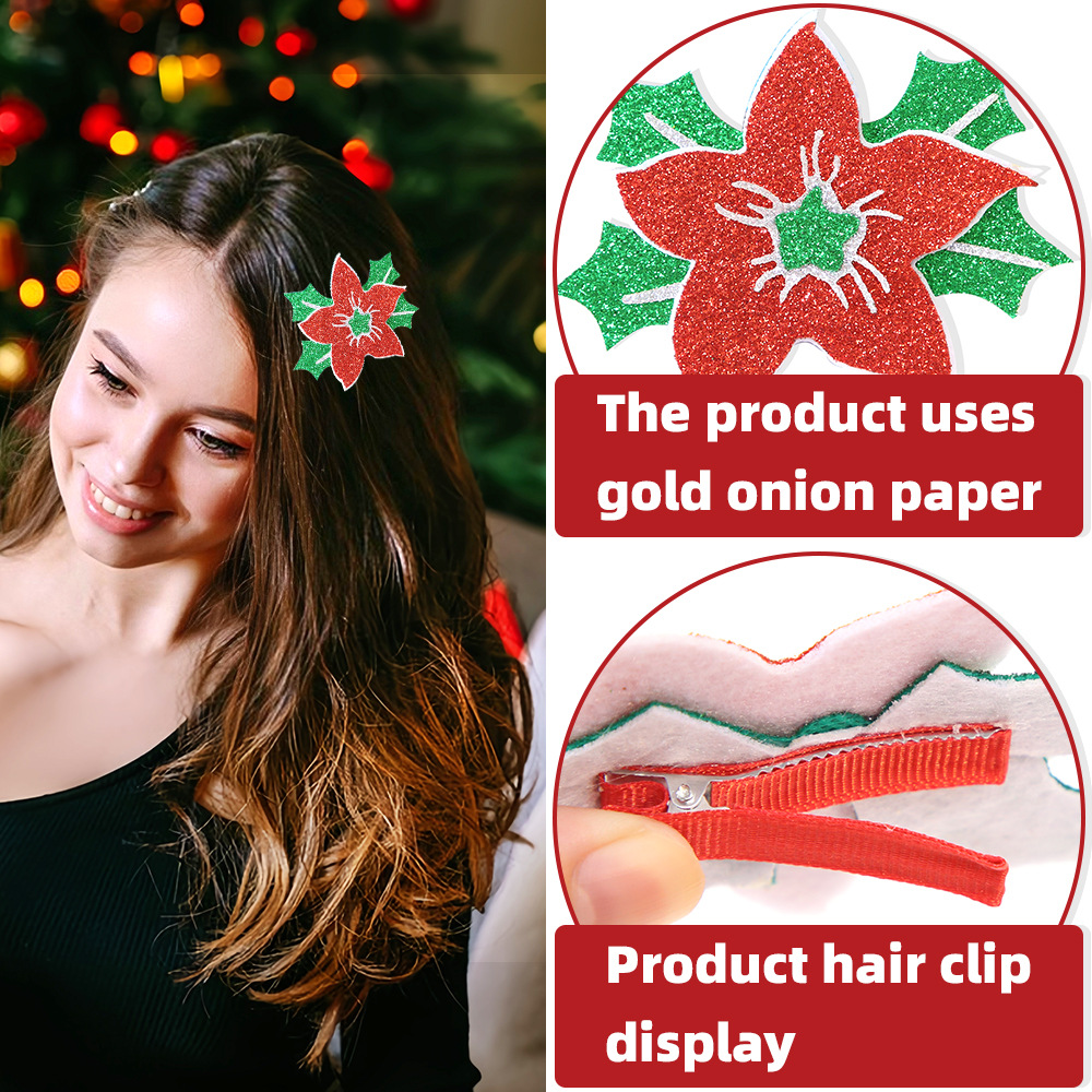Christmas Clips Hair