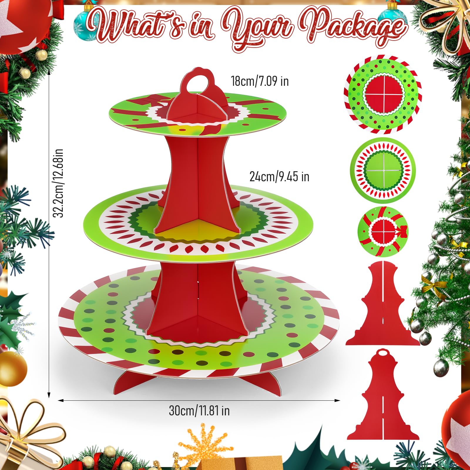 Christmas Cupcake Stand