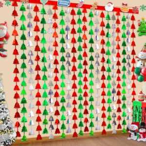 Christmas Foil Fringe Curtains