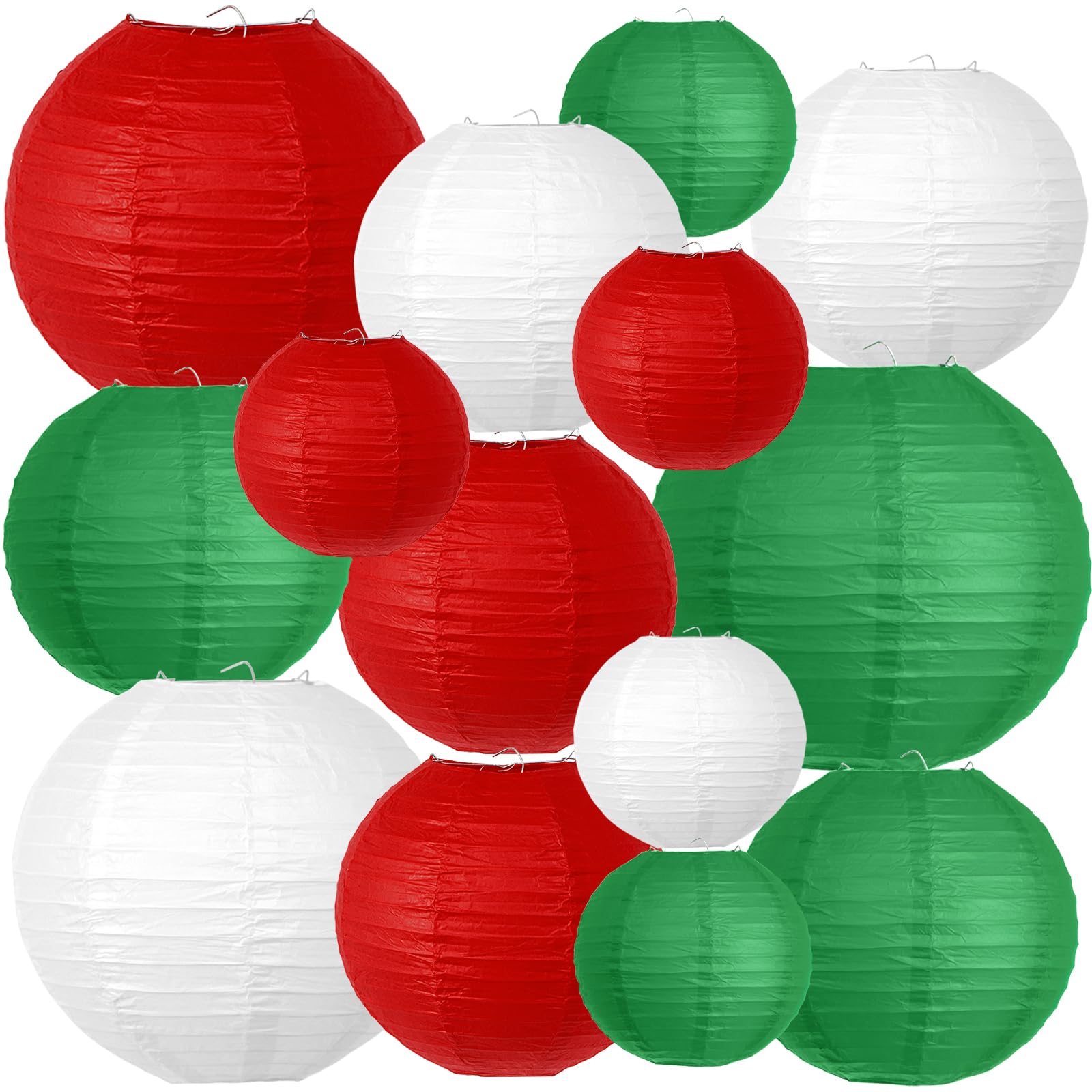 Christmas Paper Lanterns