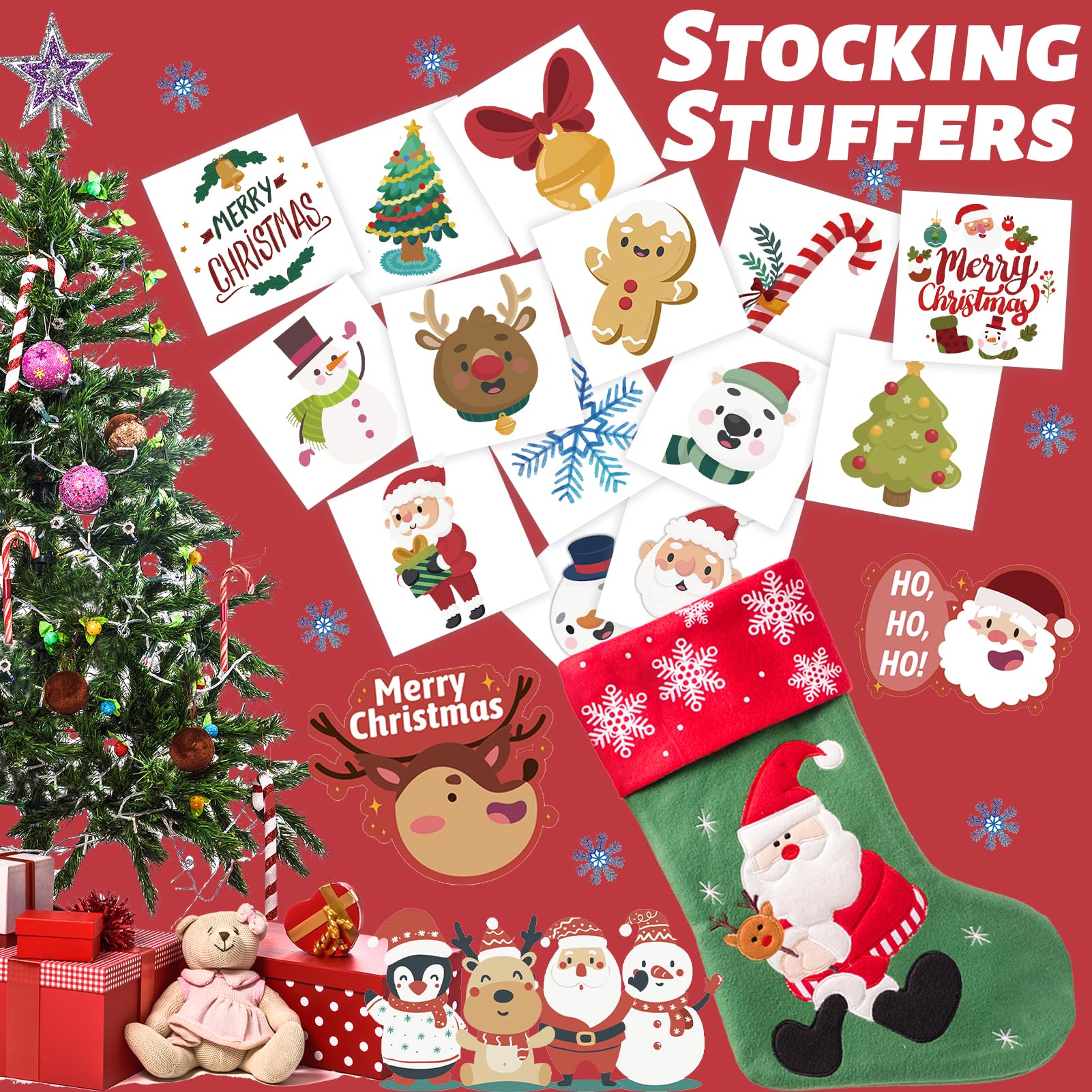 Christmas Temporary Tattoos