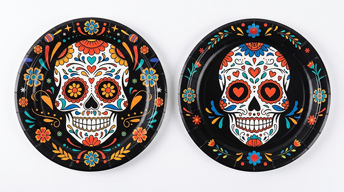 Customization case for black tableware set