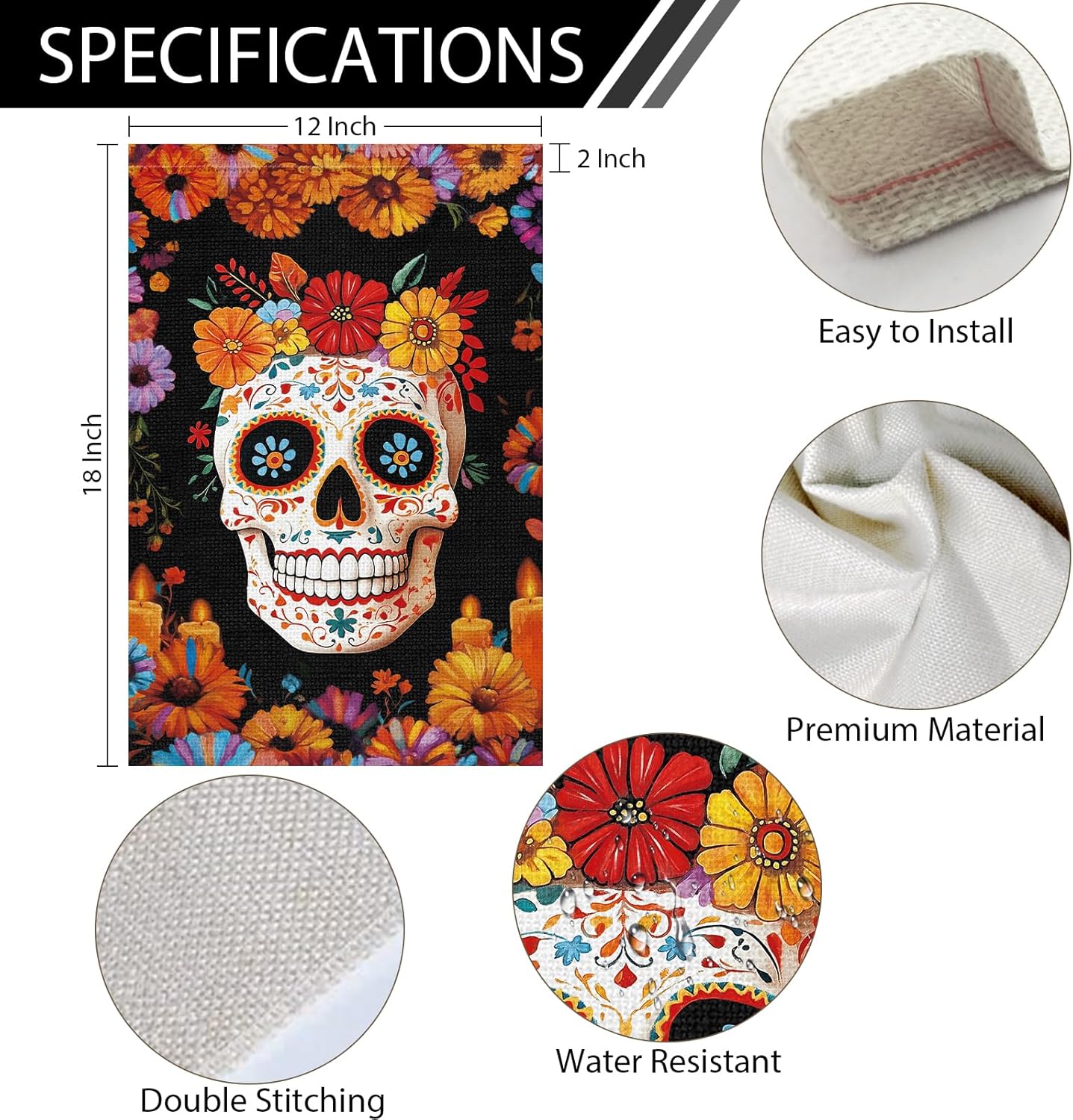 Dia De Los Muertos Banner