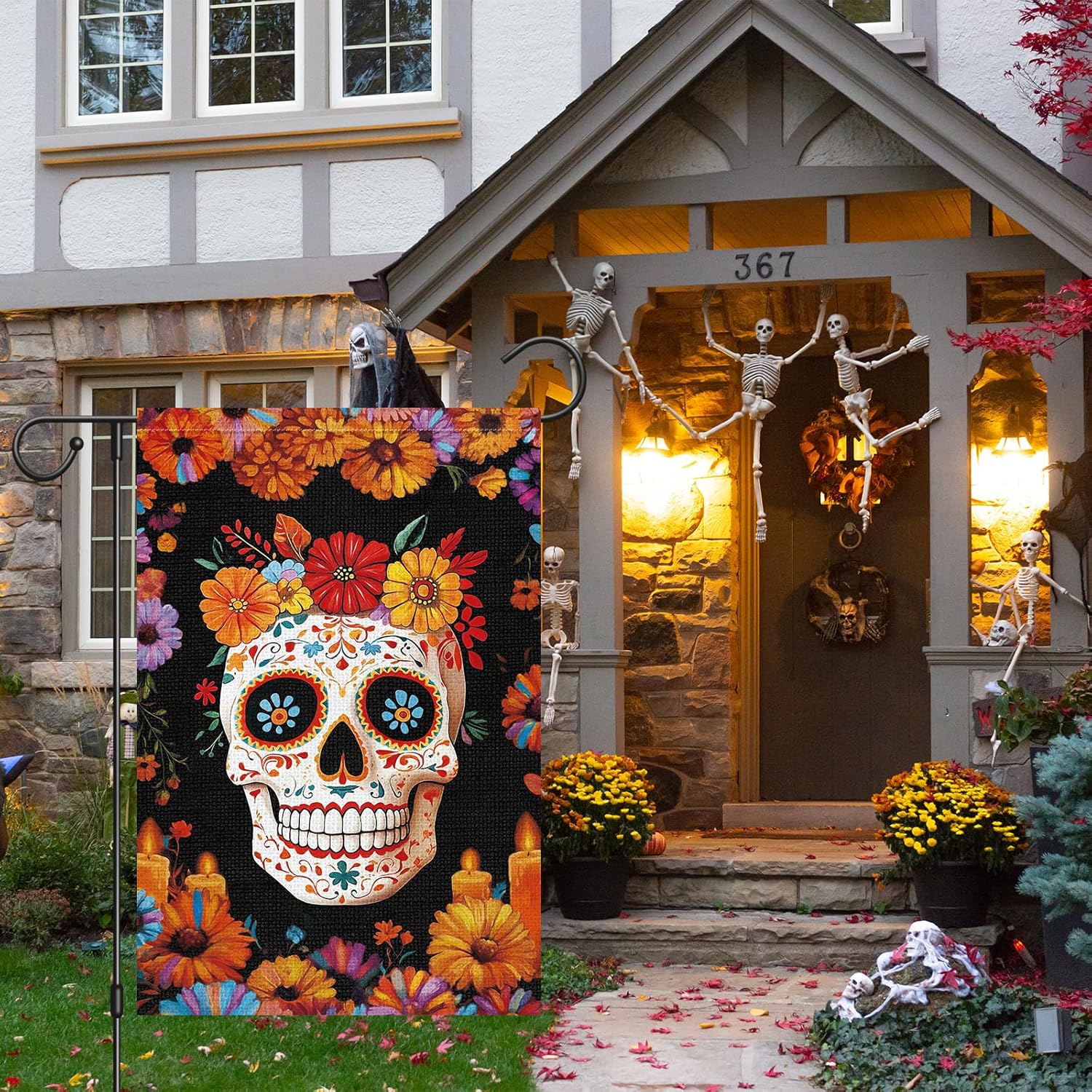 Dia De Los Muertos Banner