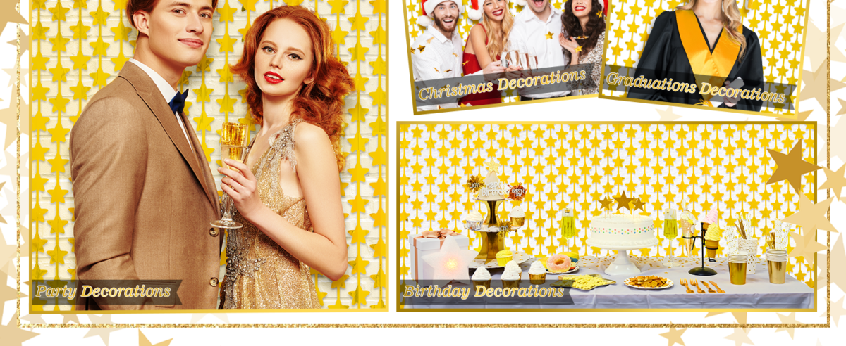 Foil Curtain Backdrop