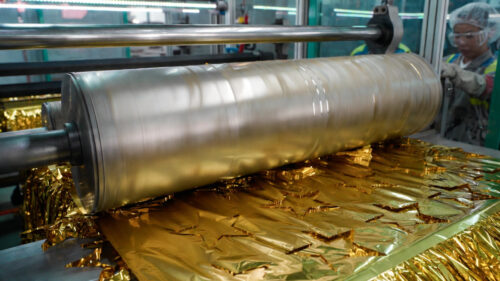 Foil Curtain Backdrop