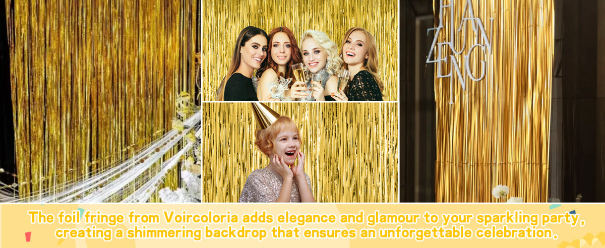 Foil Fringe Curtain 