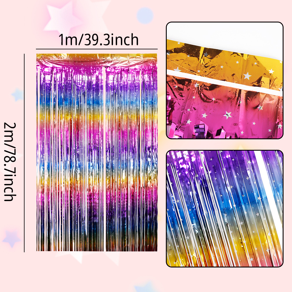 Foil Fringe Curtain