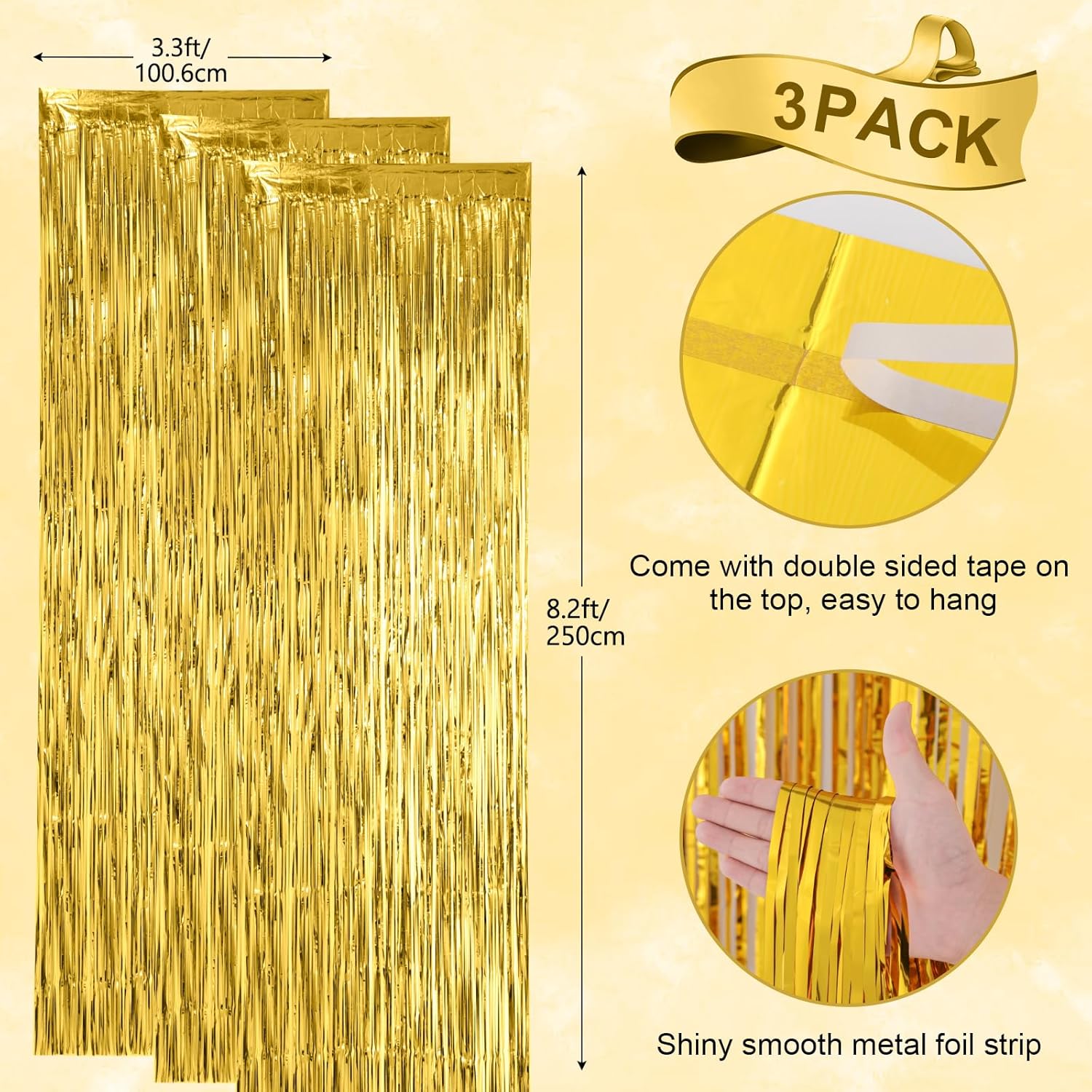 Foil Fringe Curtain