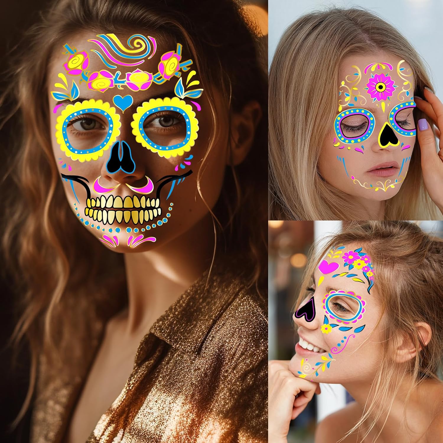 Glow In The Dark Temporary Tattoos