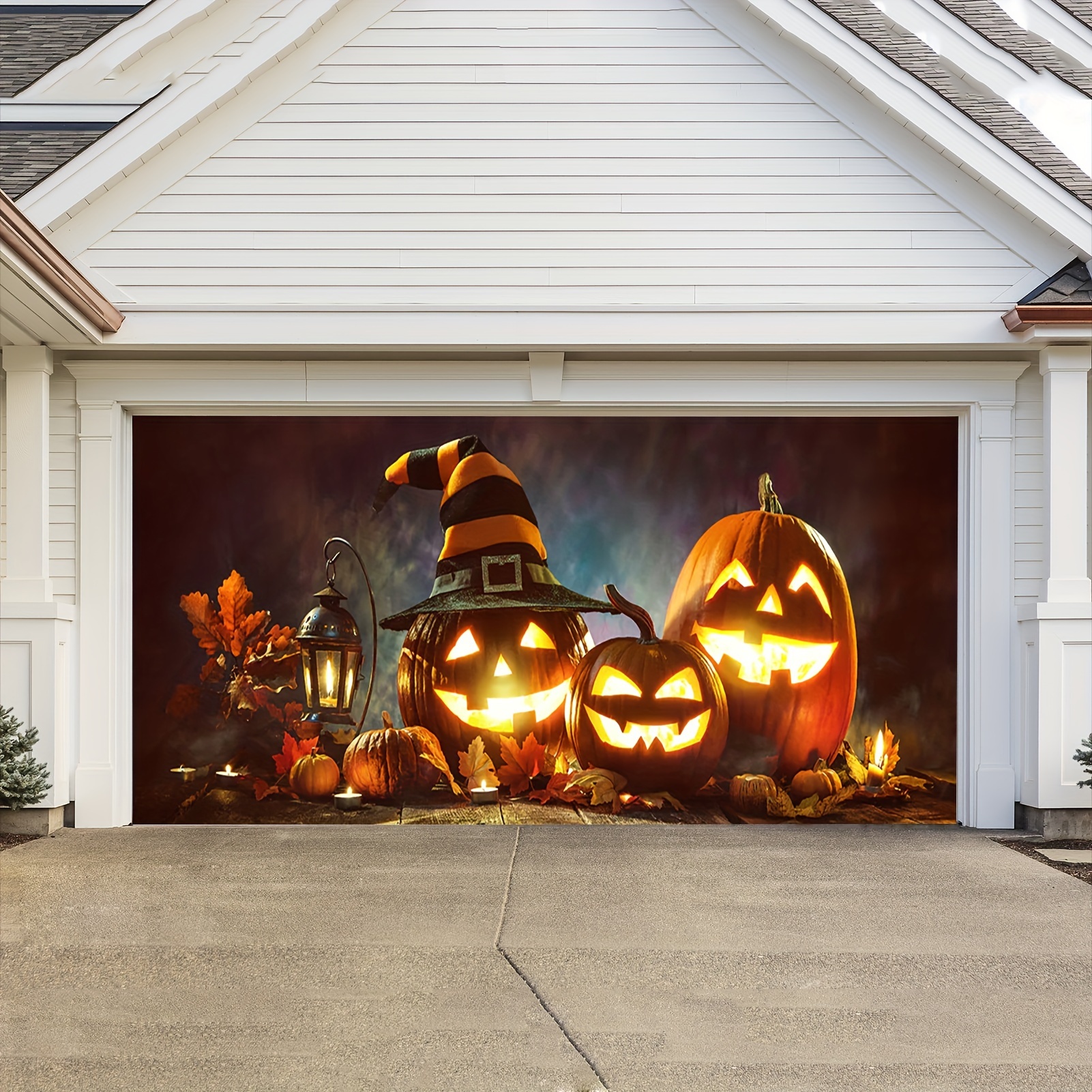 Halloween Garage Door Banner