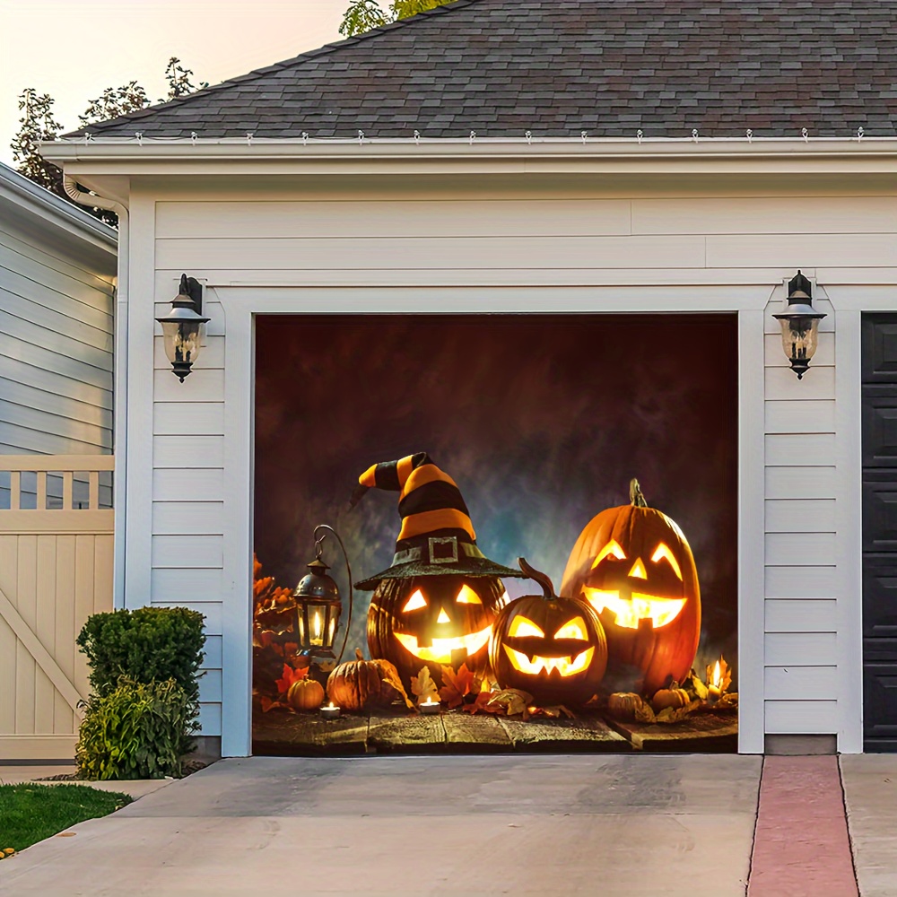 Halloween Garage Door Banner