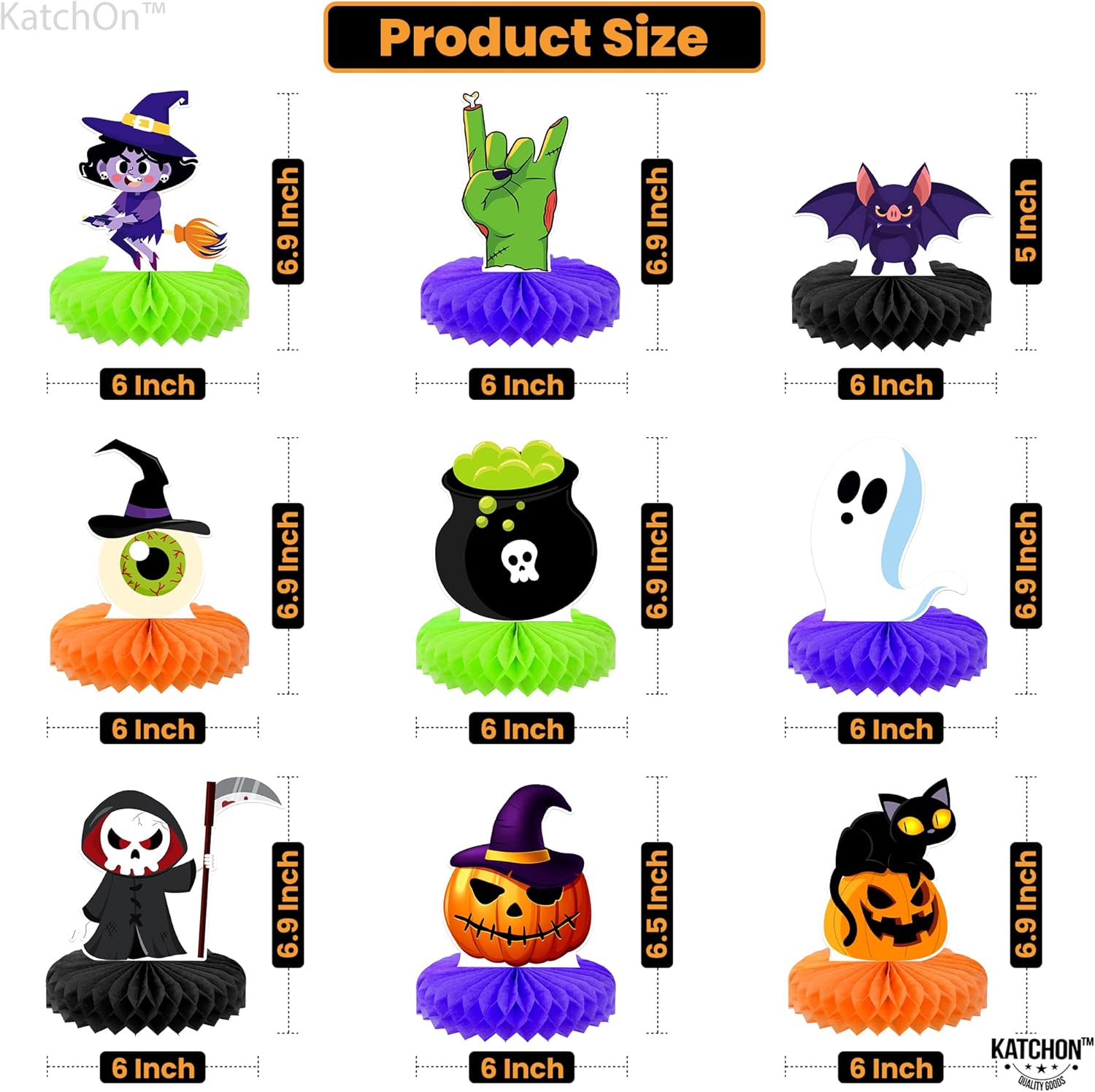 Honeycomb Halloween Decorations