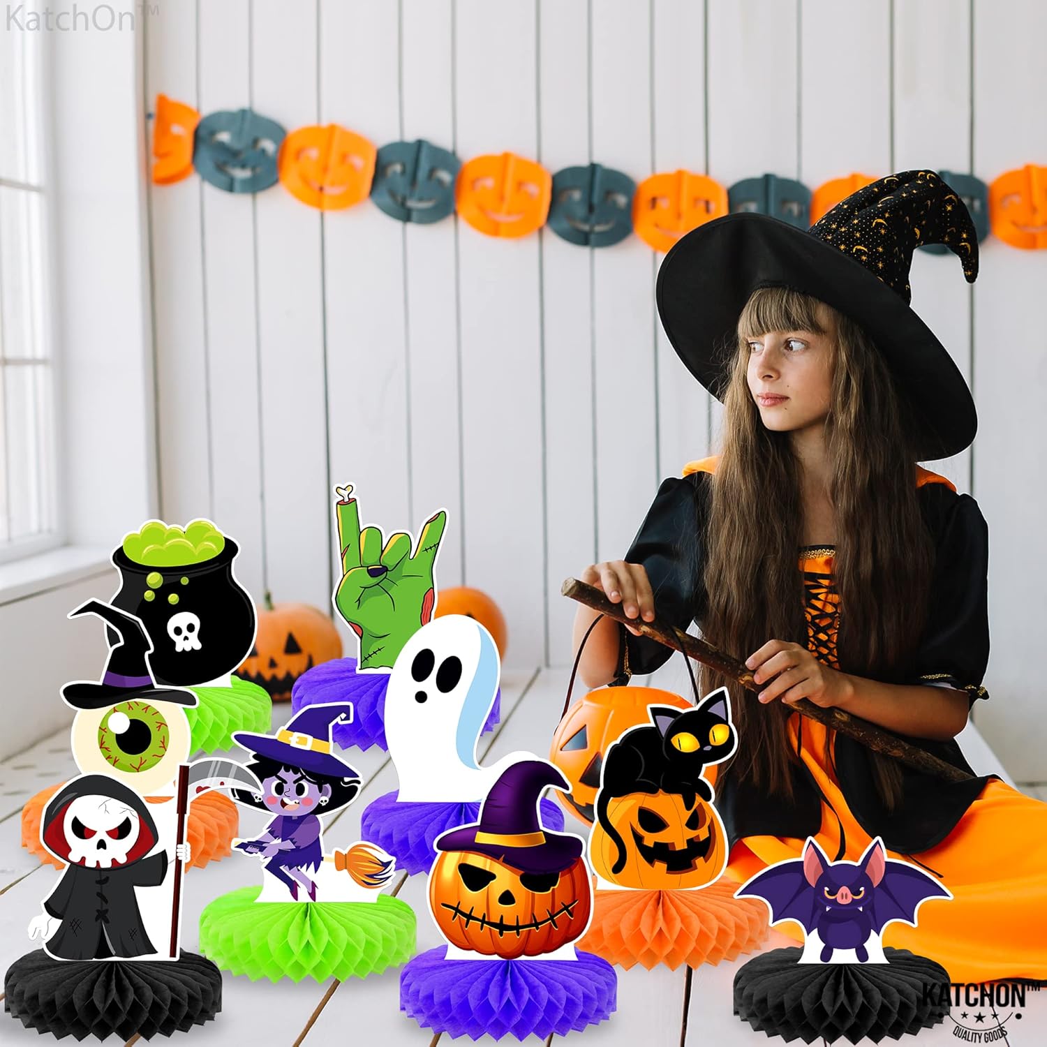 Honeycomb Halloween Decorations