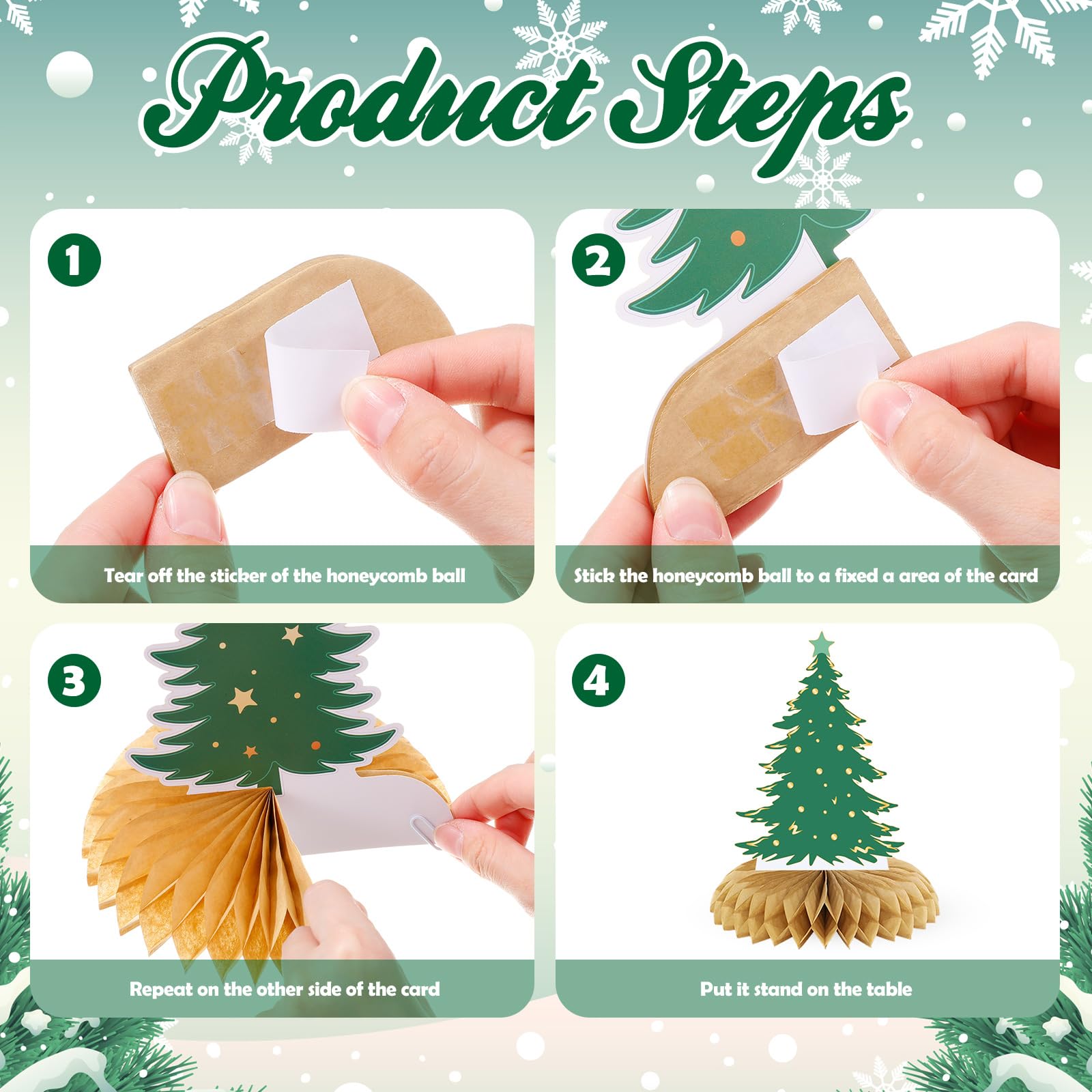 Honeycomb Paper Christmas Tree