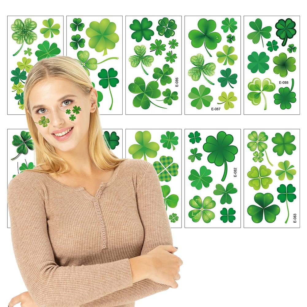 Shamrock Temporary Tattoos