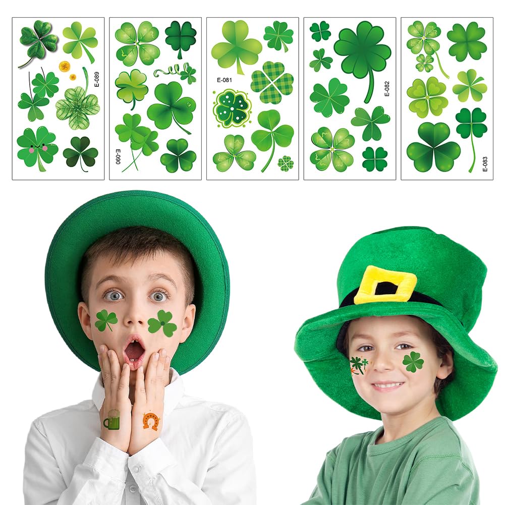 Shamrock Temporary Tattoos