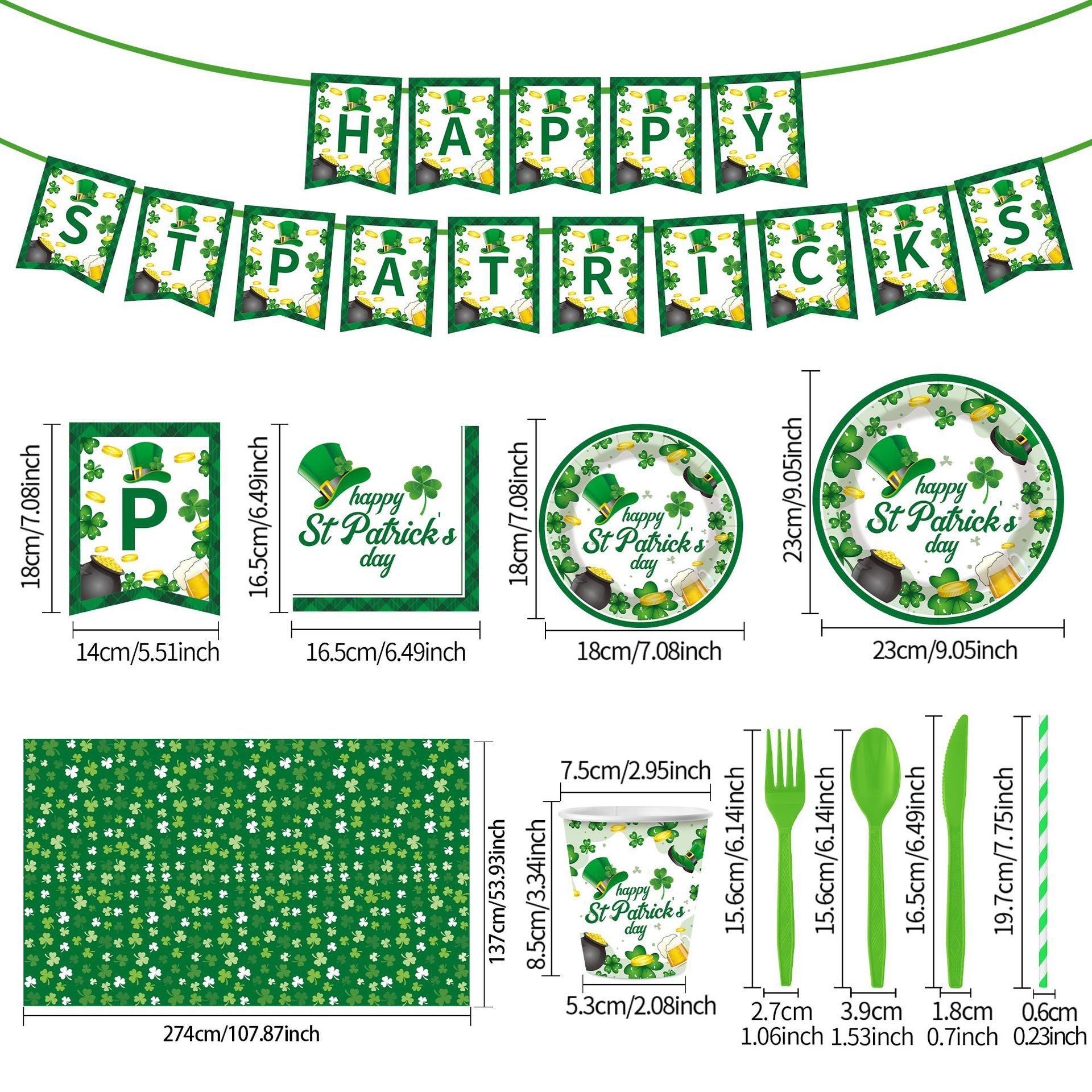 St Patrick S Day Tableware