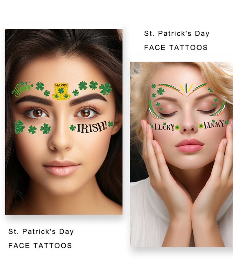 St Patrick S Temporary Tattoos