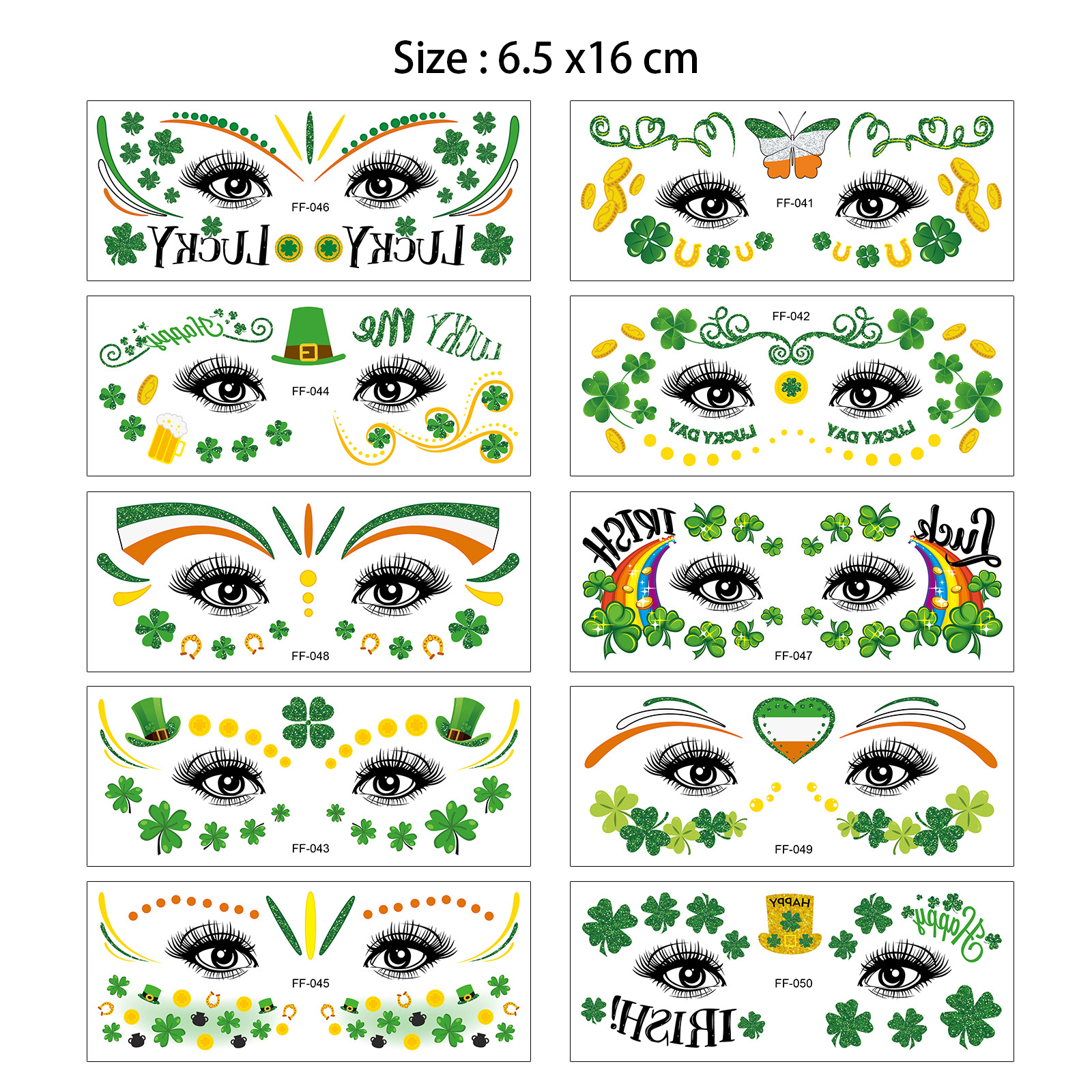St Patrick S Temporary Tattoos