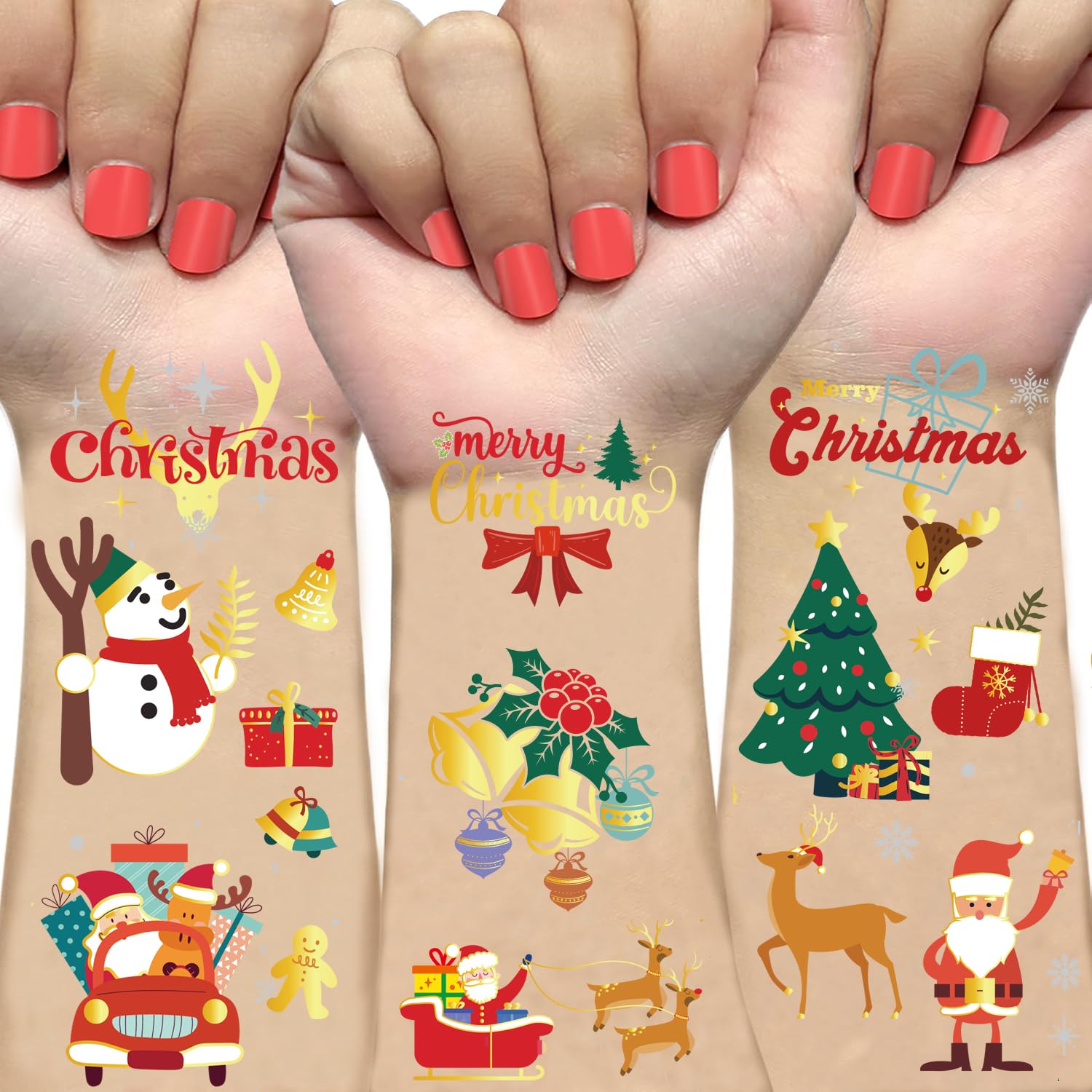 Temporary Tattoos Christmas