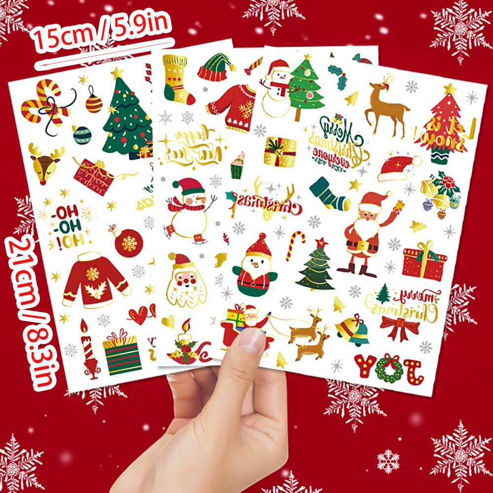 Temporary Tattoos Christmas