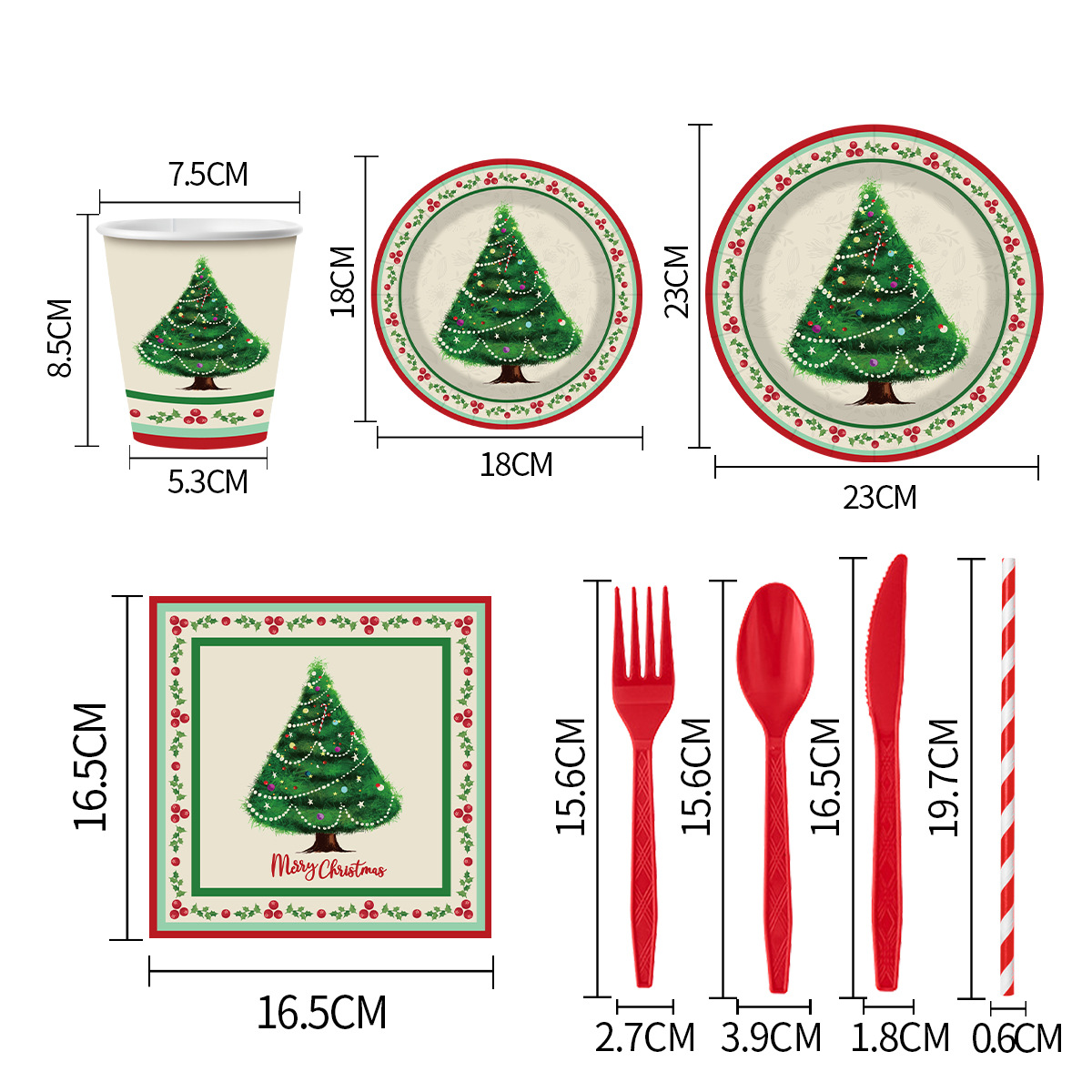 Vintage Christmas Tableware