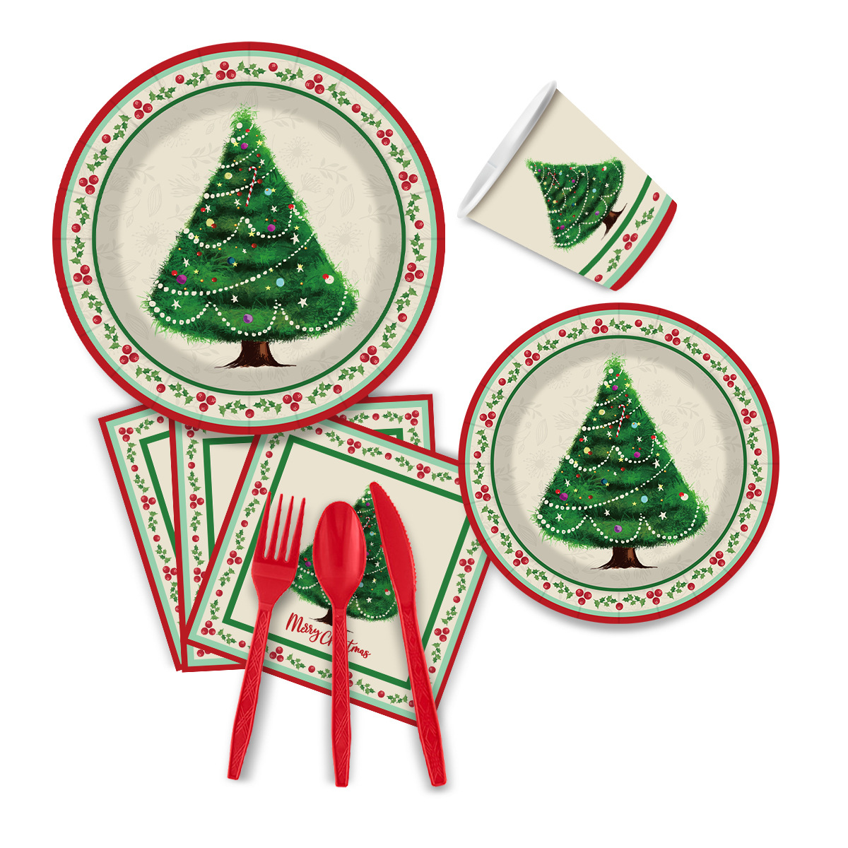 Vintage Christmas Tableware