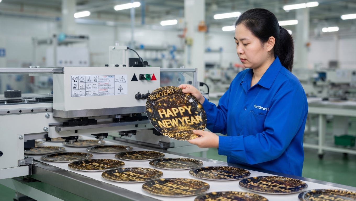 new year tableware Manufacturing Process 