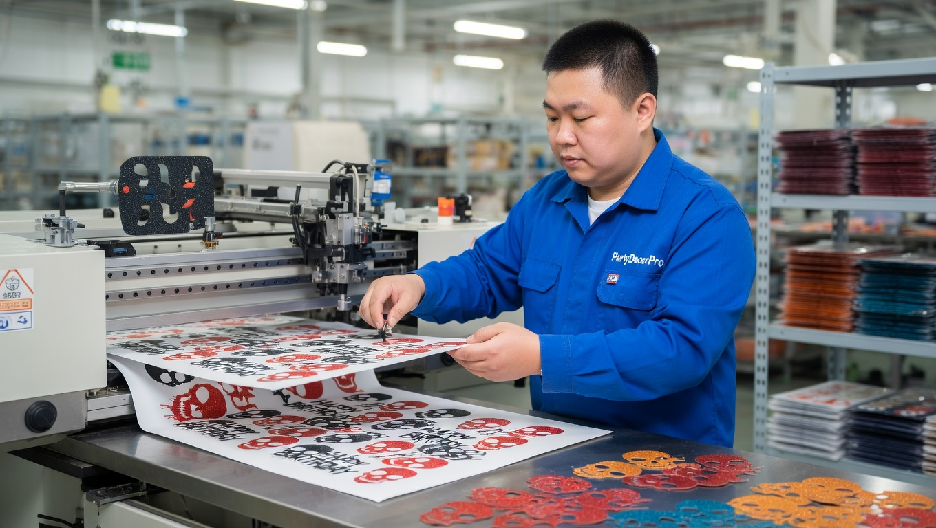 birthday confetti Manufacturing Process