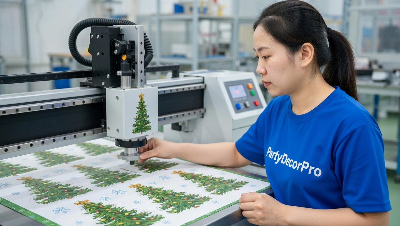 cake toppers xmas Manufacturing Process