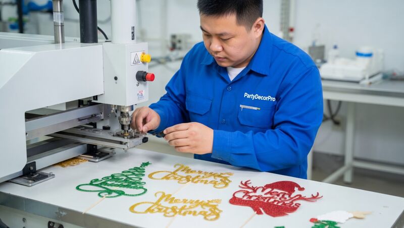 christmas cake decorations Manufacturing Process 