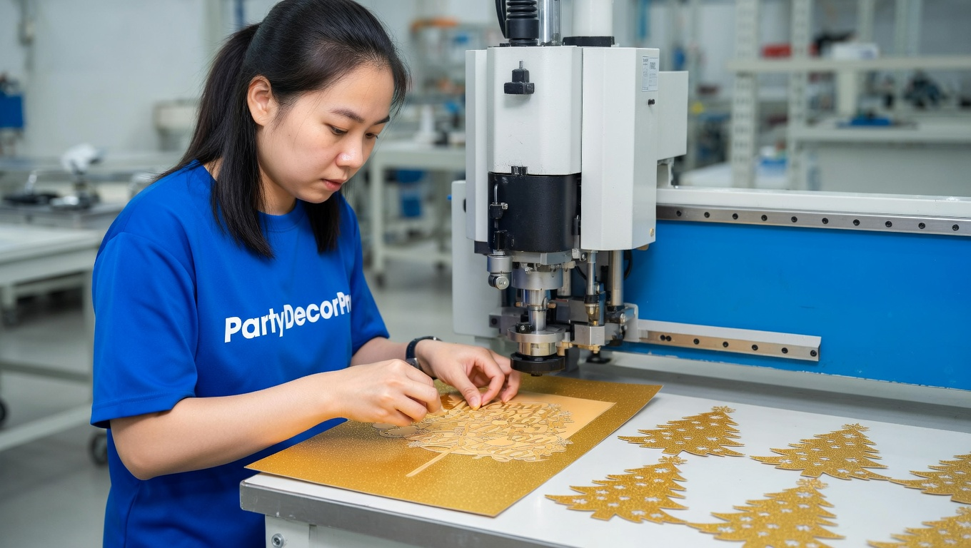 christmas cake toppers Manufacturing Process 