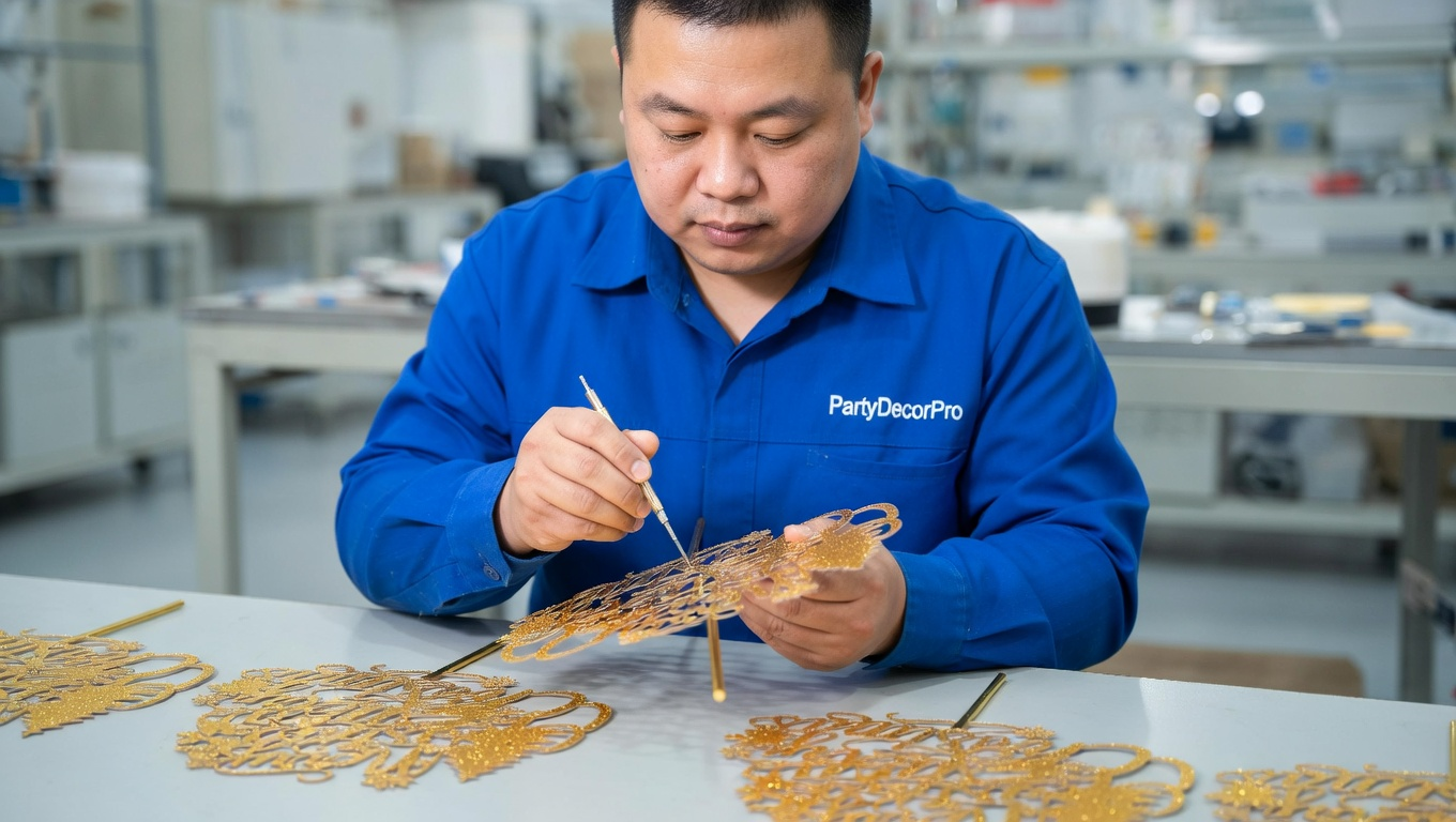 christmas cake toppers Manufacturing Process 