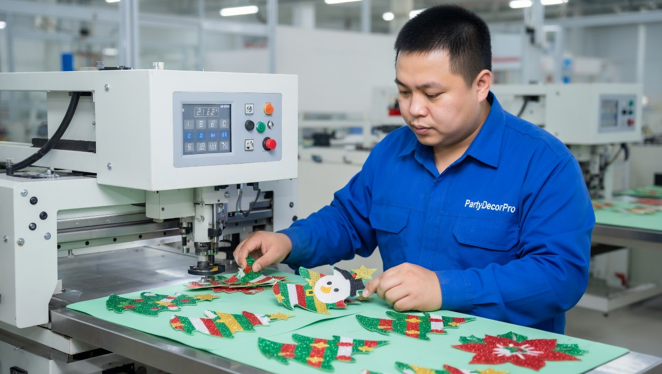 christmas clips hair Manufacturing Process