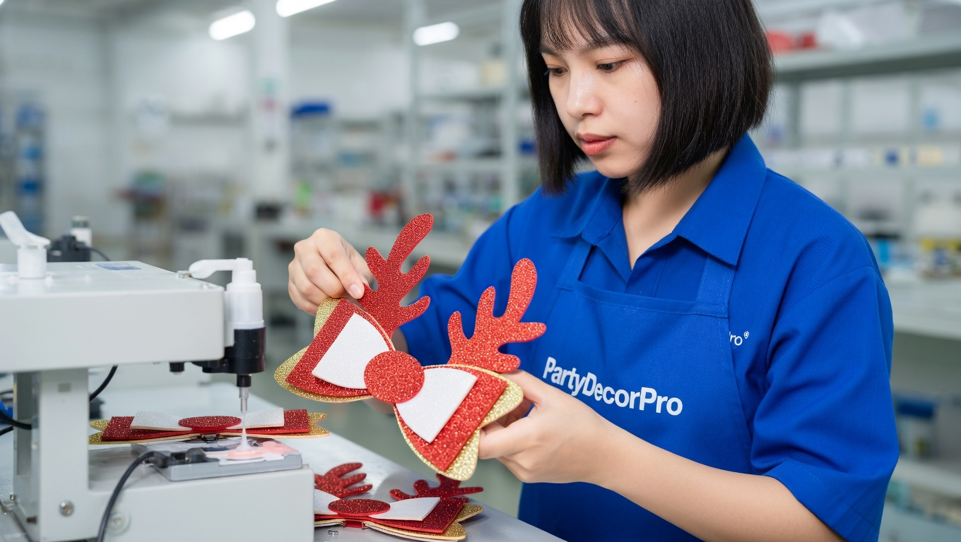 christmas clips hair Manufacturing Process