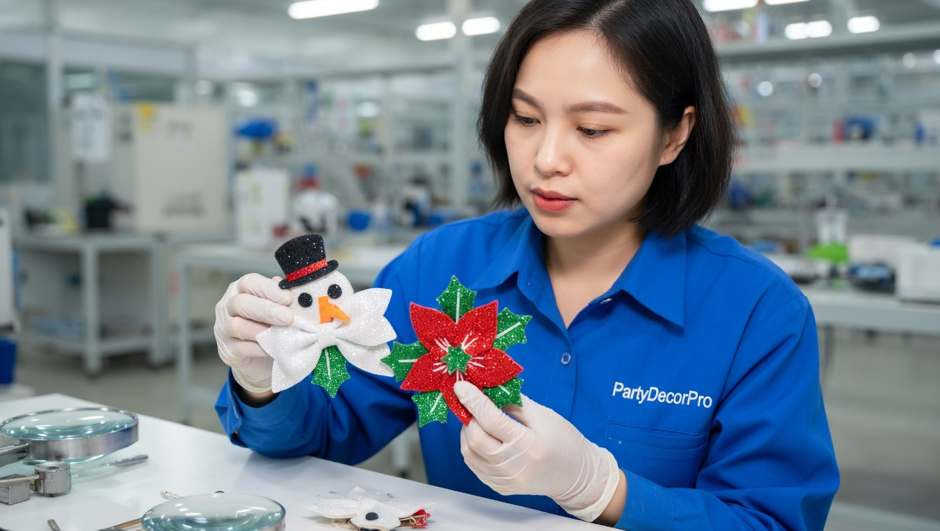 christmas clips hair Manufacturing Process