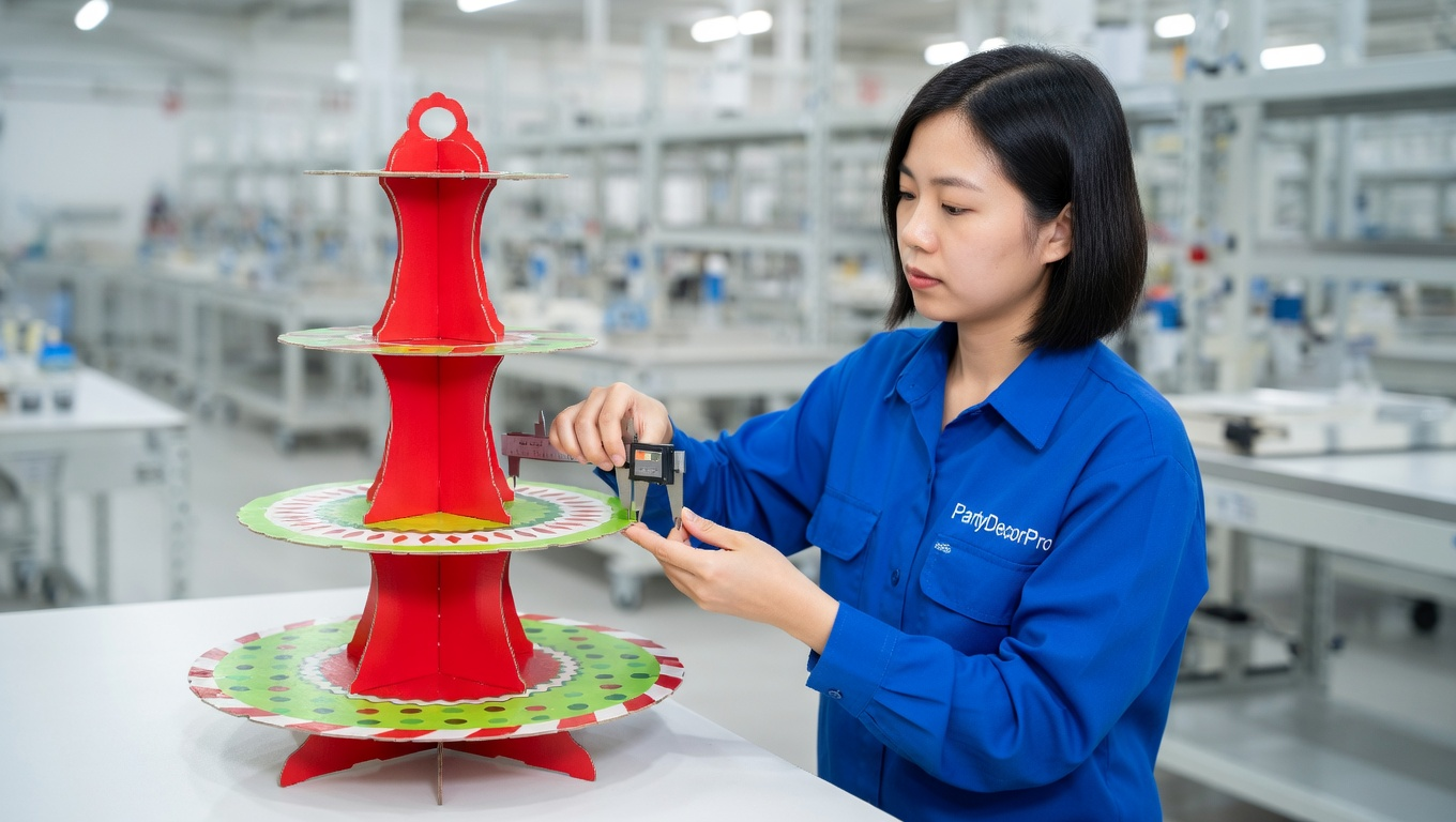 christmas cupcake stand Manufacturing Process