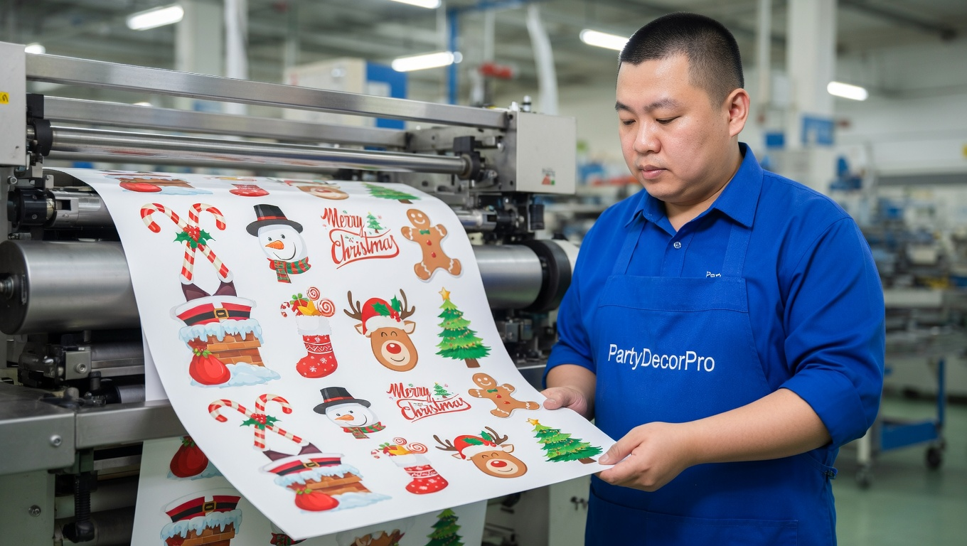 christmas cupcake topper Manufacturing Process 