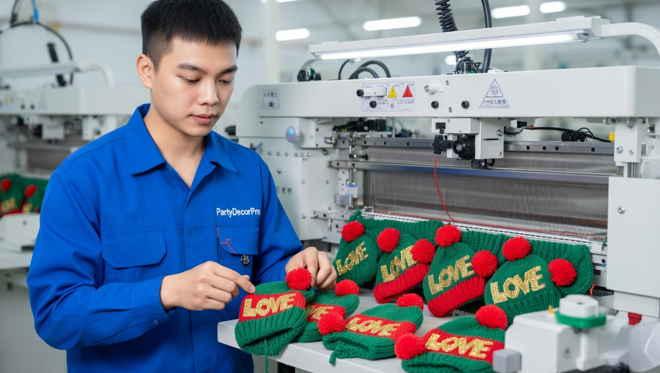 christmas hair accessories Manufacturing Process