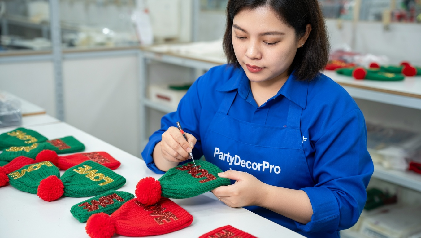 christmas hair accessories Manufacturing Process